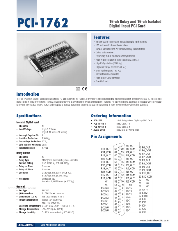 PCI-1762