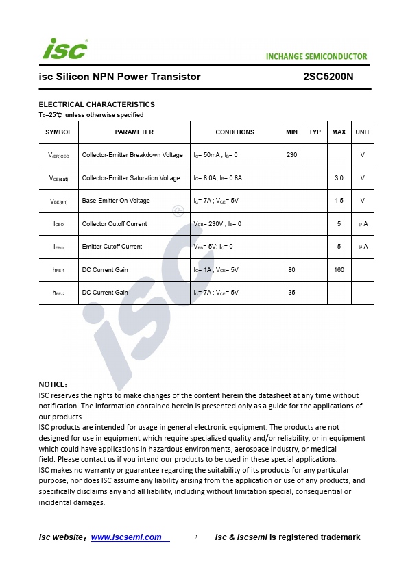 2SC5200N