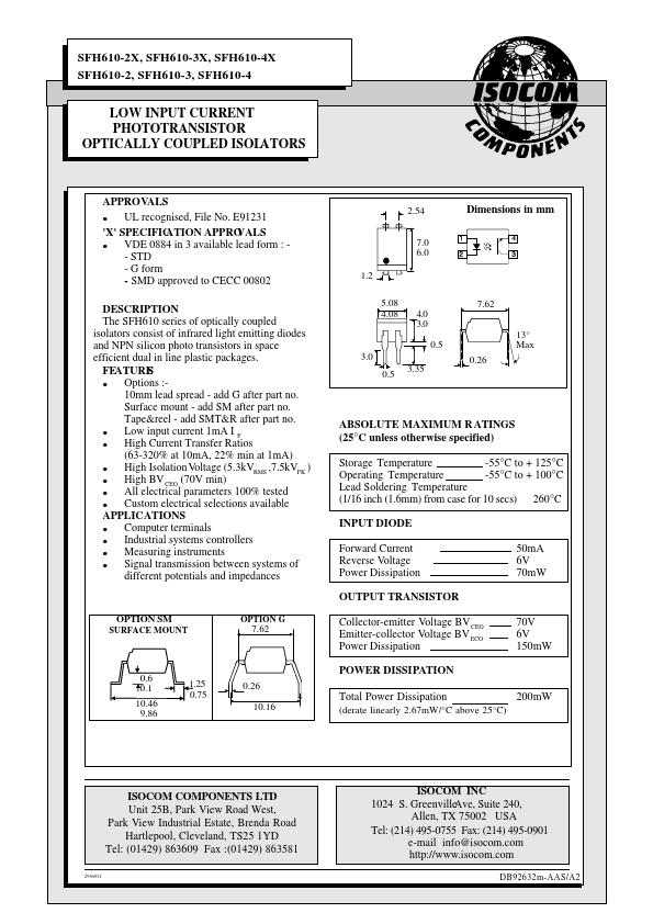 SFH610-3X