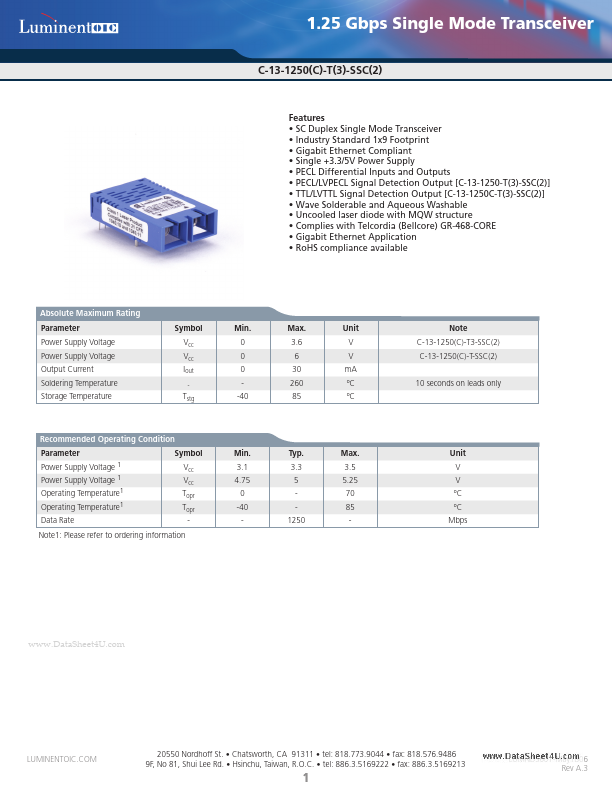 B-13-1250-T-SSC