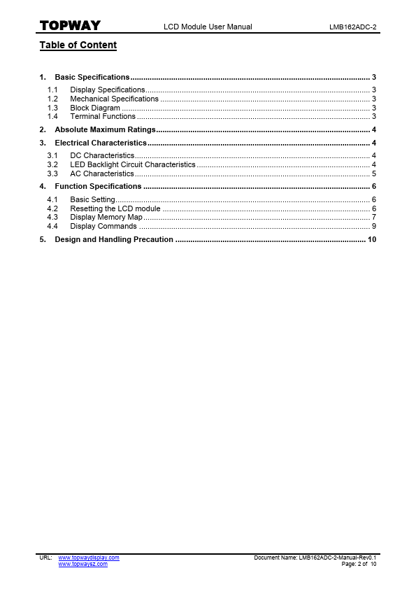 LMB162ADC-2