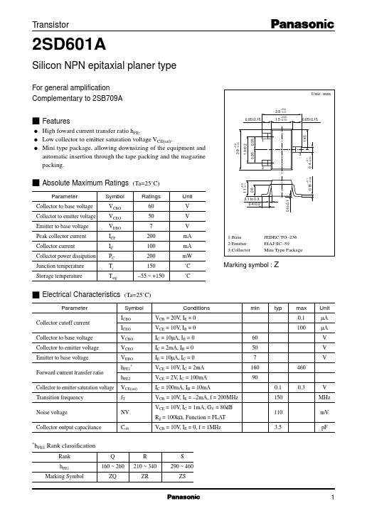 2SD601A