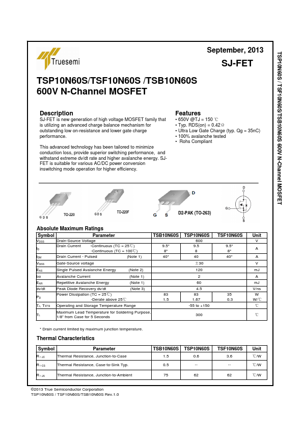 TSB10N60S