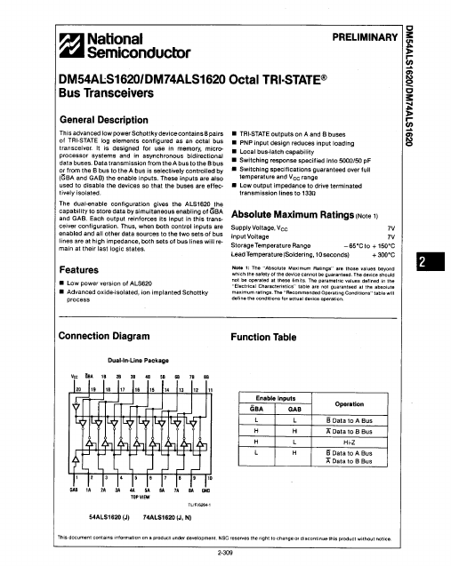 DM74ALS1620