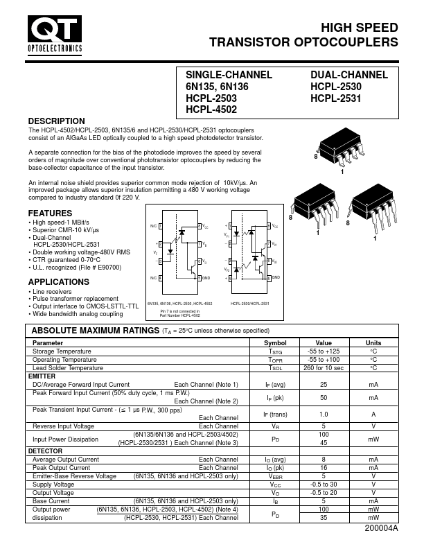 HCPL-2530