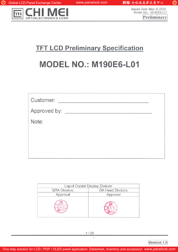 M190E6-L01