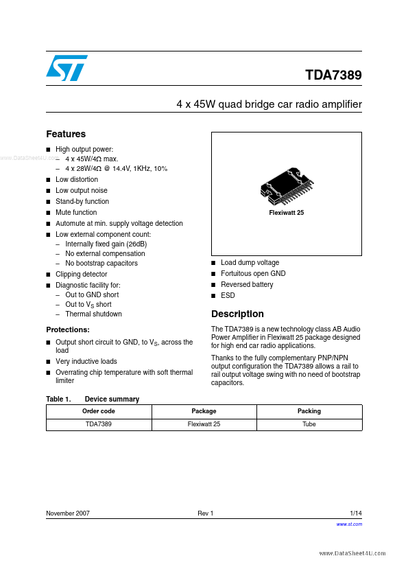 TDA7389