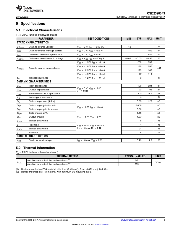 CSD23280F3T