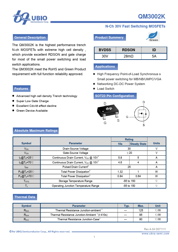 QM3002K