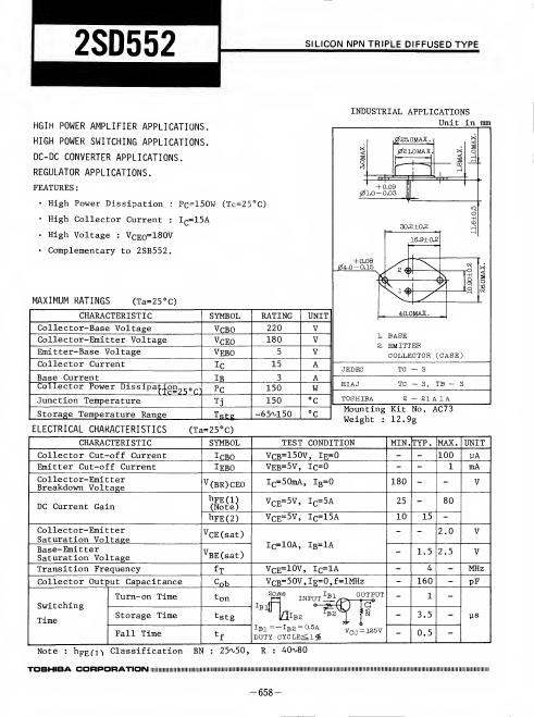 2SD552