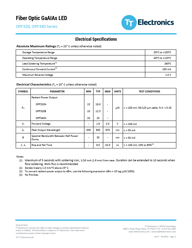 OPF340A