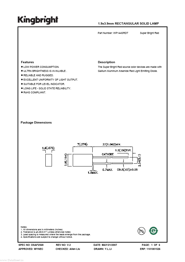 WP144SRDT