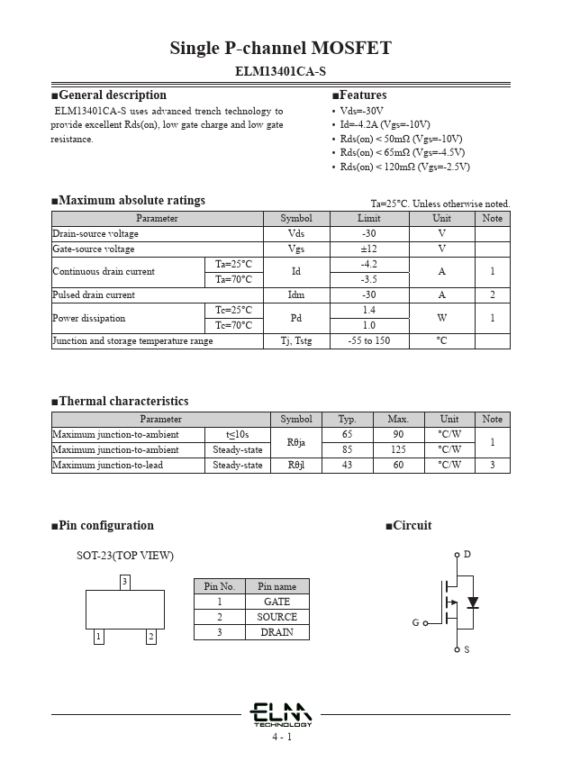 ELM13401CA-S