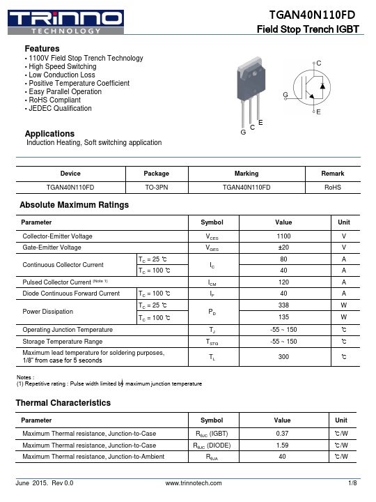 TGAN40N110FD