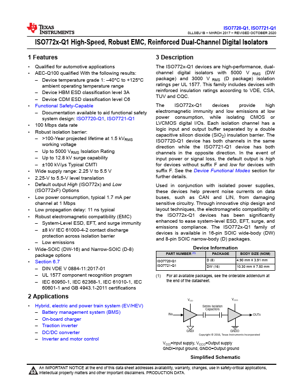 ISO7721-Q1