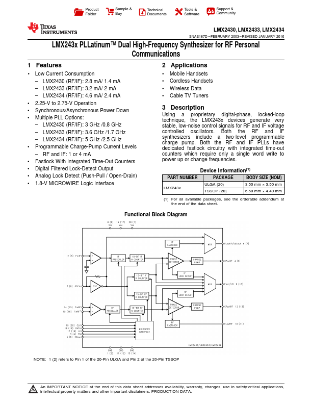 LMX2434