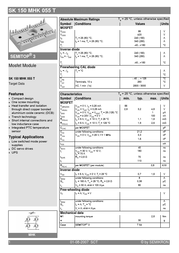 SK150MHK055T