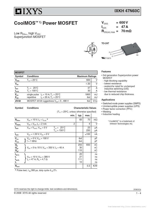 IXKH47N60C