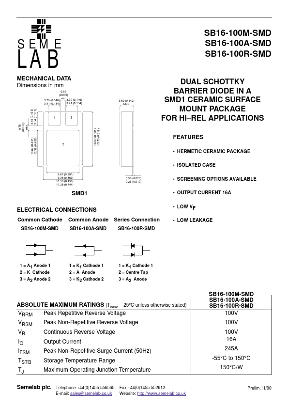 SB16-100A-SMD