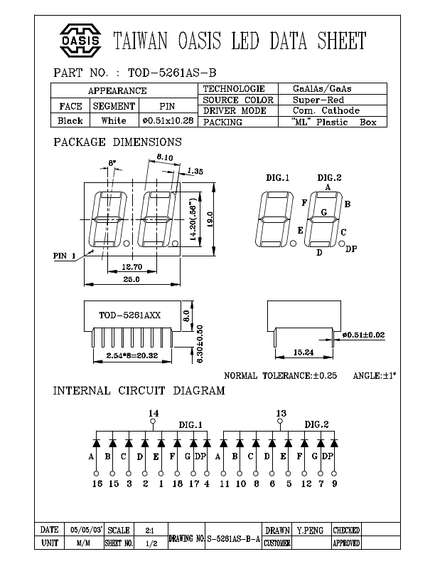 TOD-5261AS-B