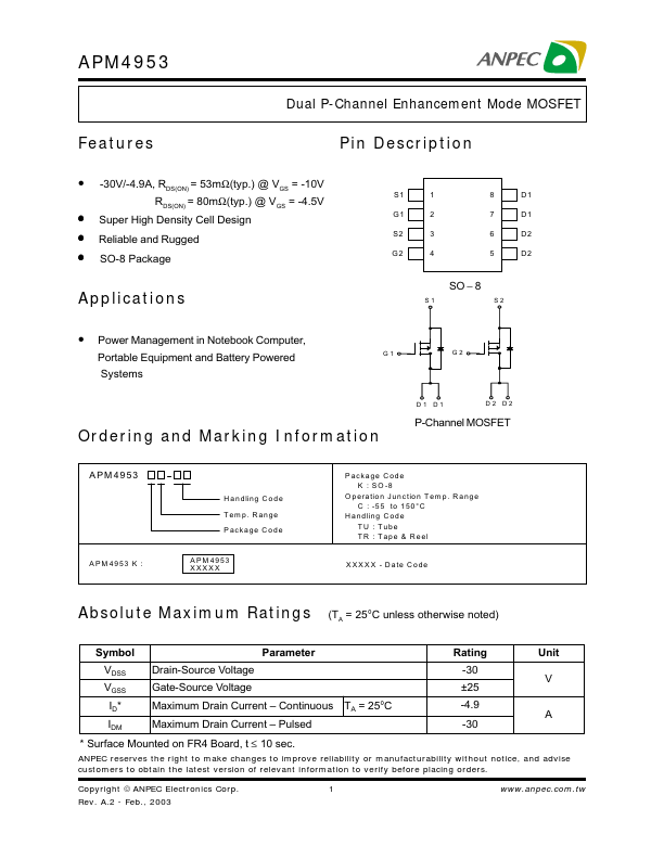 APM4953