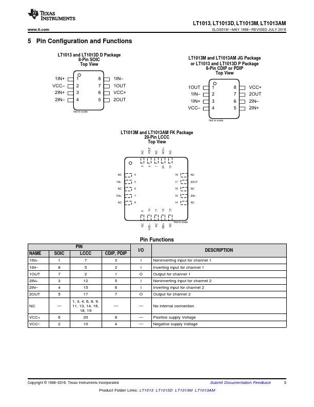 LT1013D