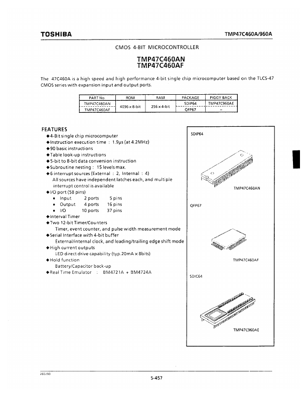 TMP47C450AF