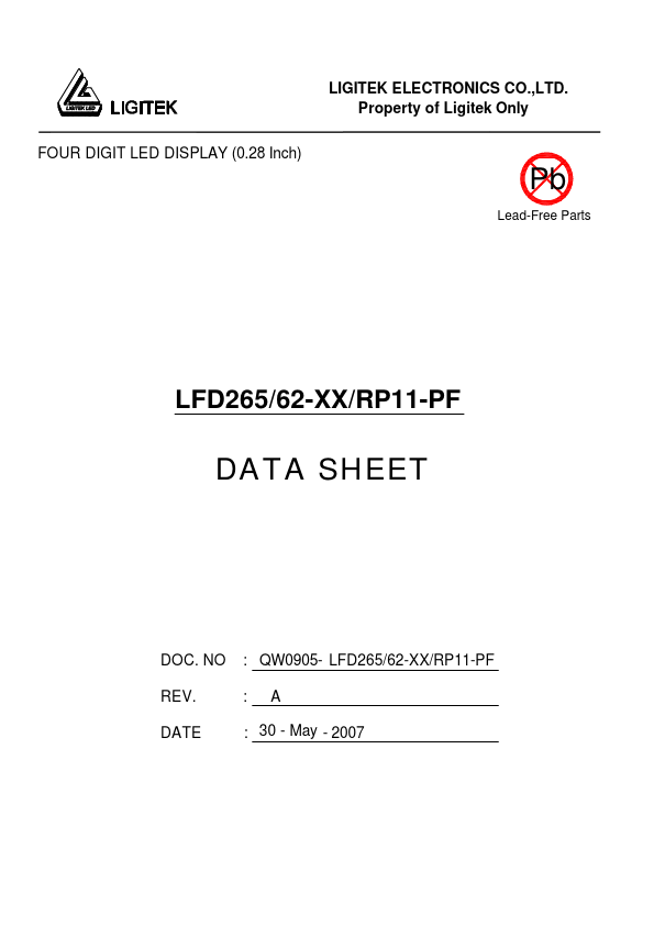 LFD2662-XX-RP11-PF