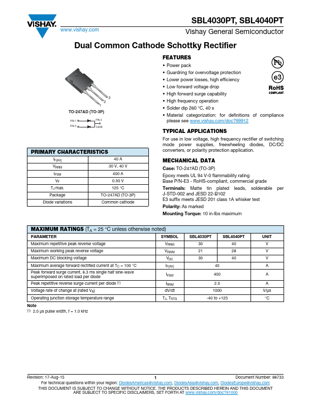 SBL4040PT