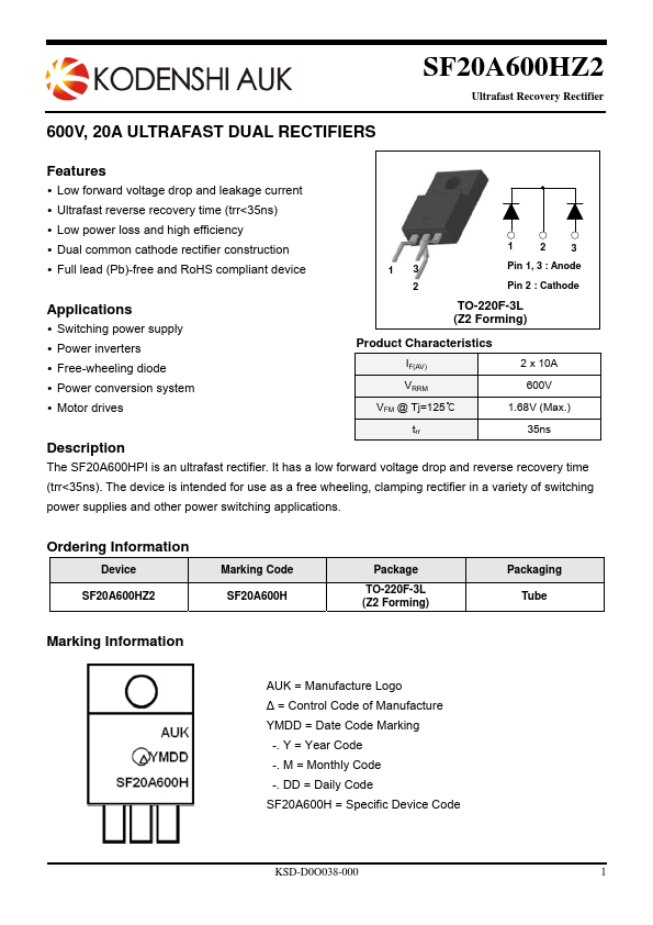 SF20A600HZ2