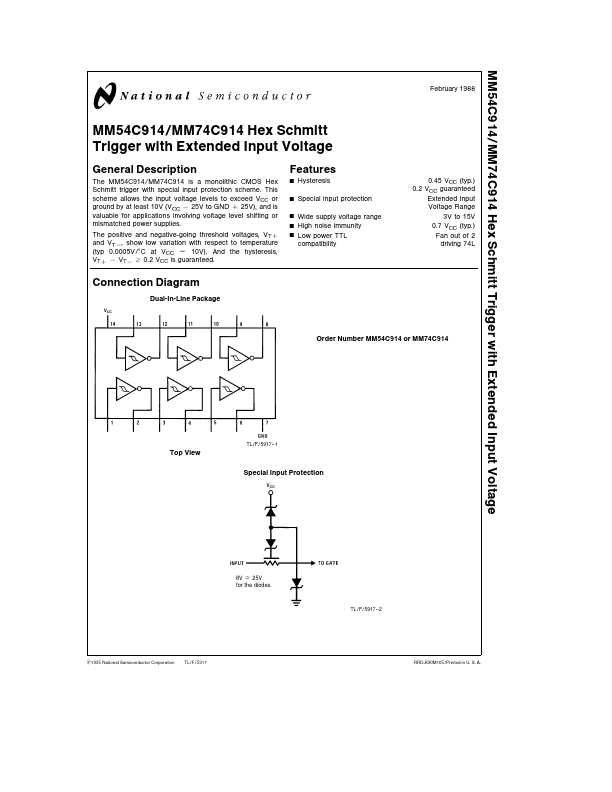 MM74C914