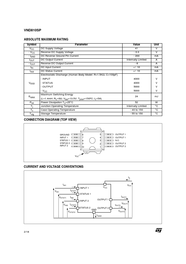 VND810SP