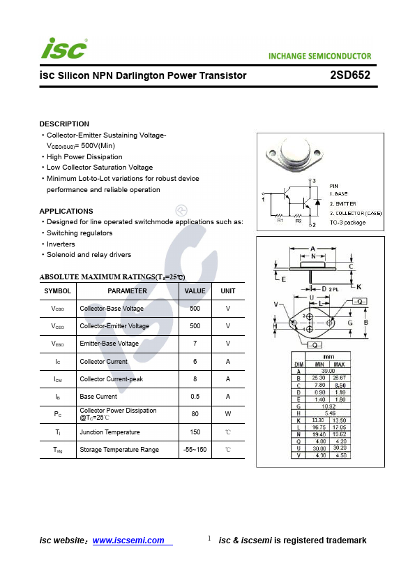 2SD652