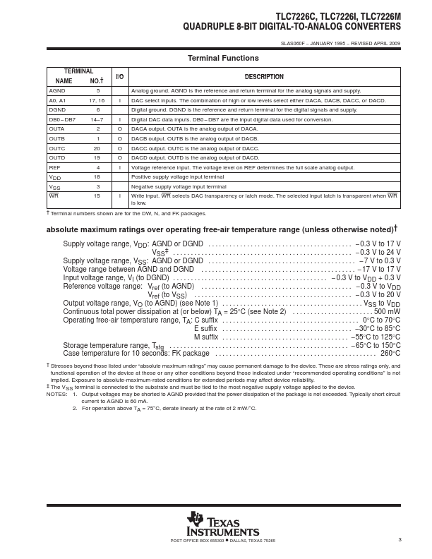 TLC7226C