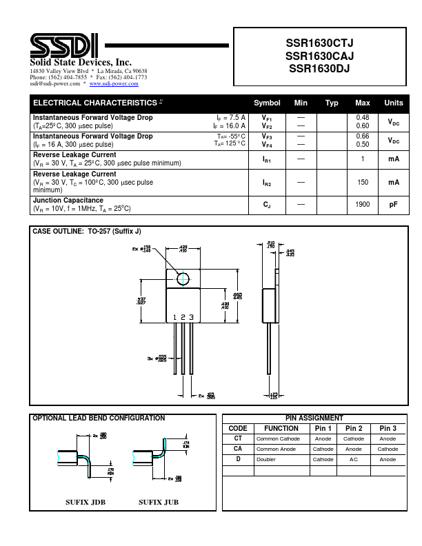 SSR1630CTJ