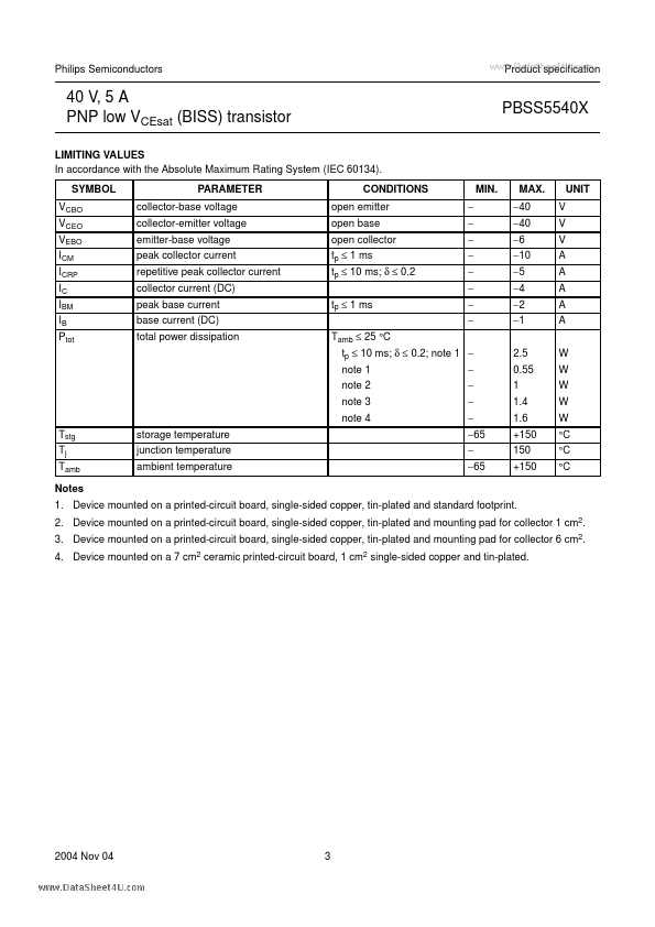 PBSS5540X