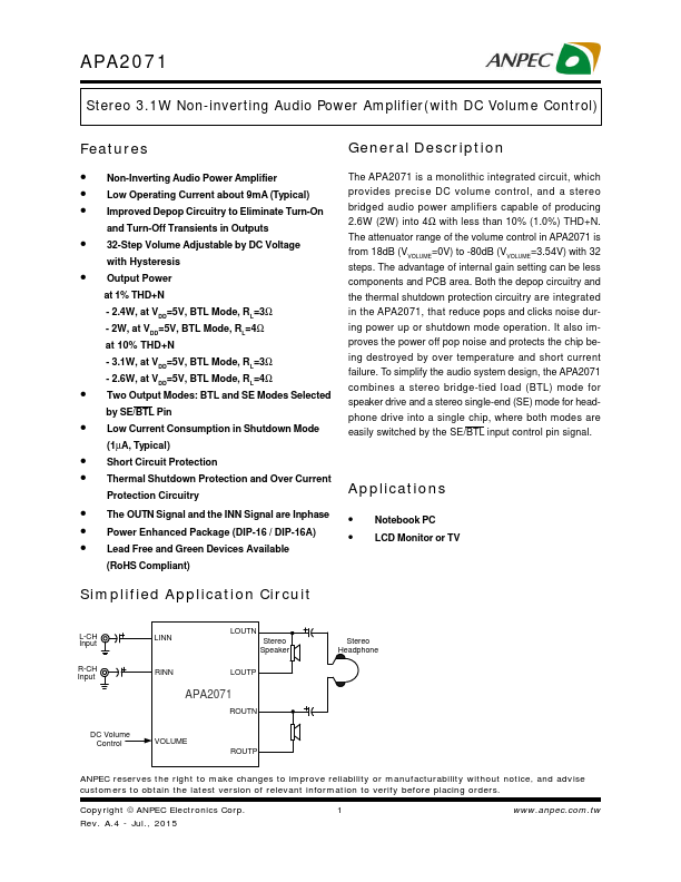 APA2071