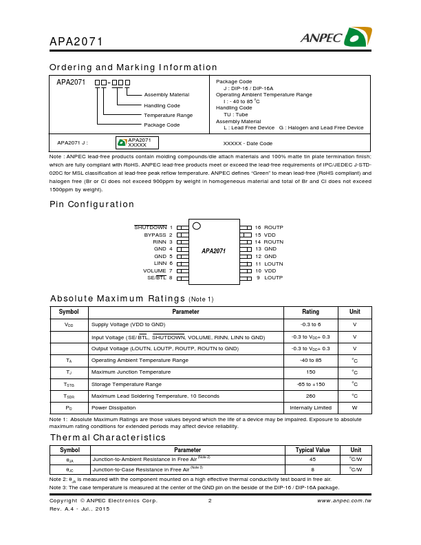 APA2071