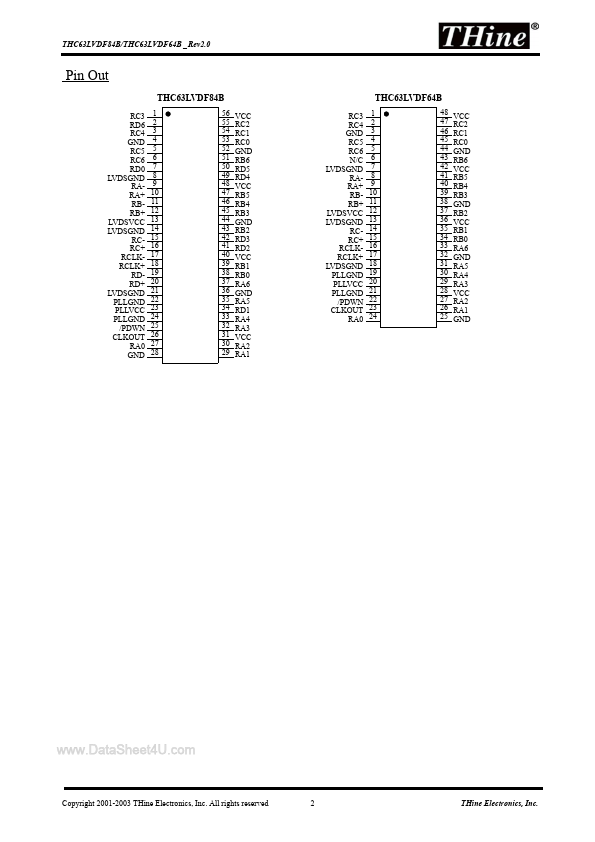 THC63LVDF84B