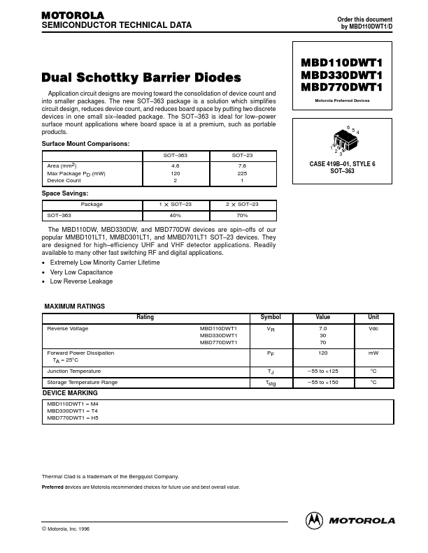 MBD110DWT1