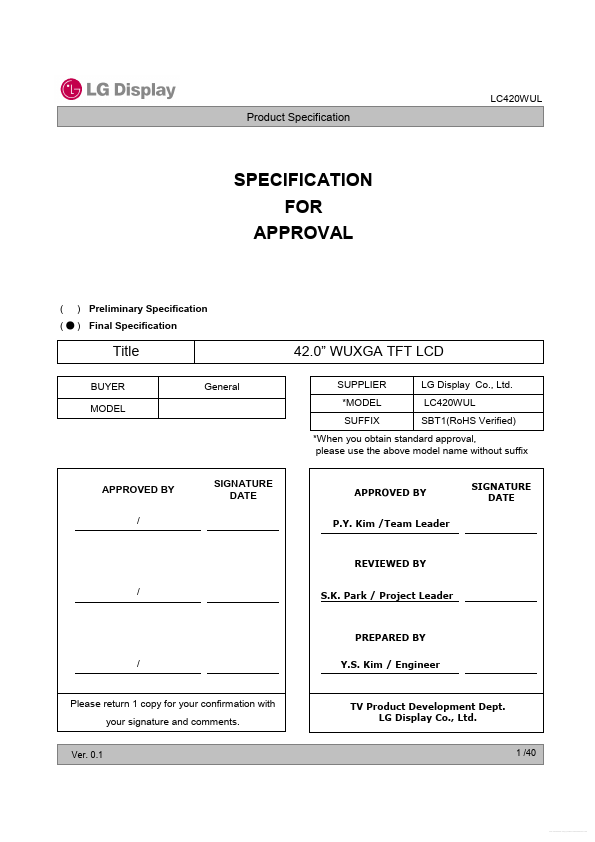 LC420WUL-SBT1