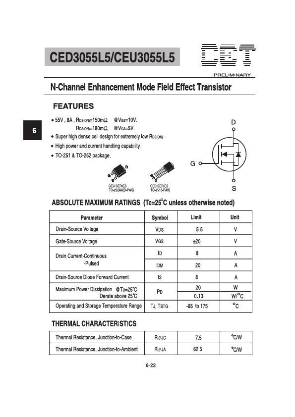 CED3055L5