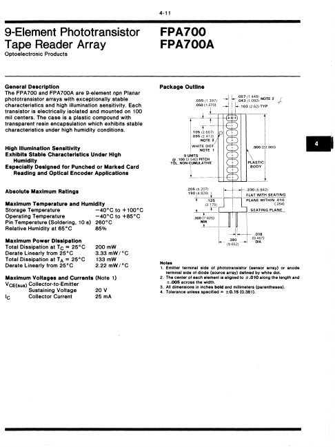 FPA700A