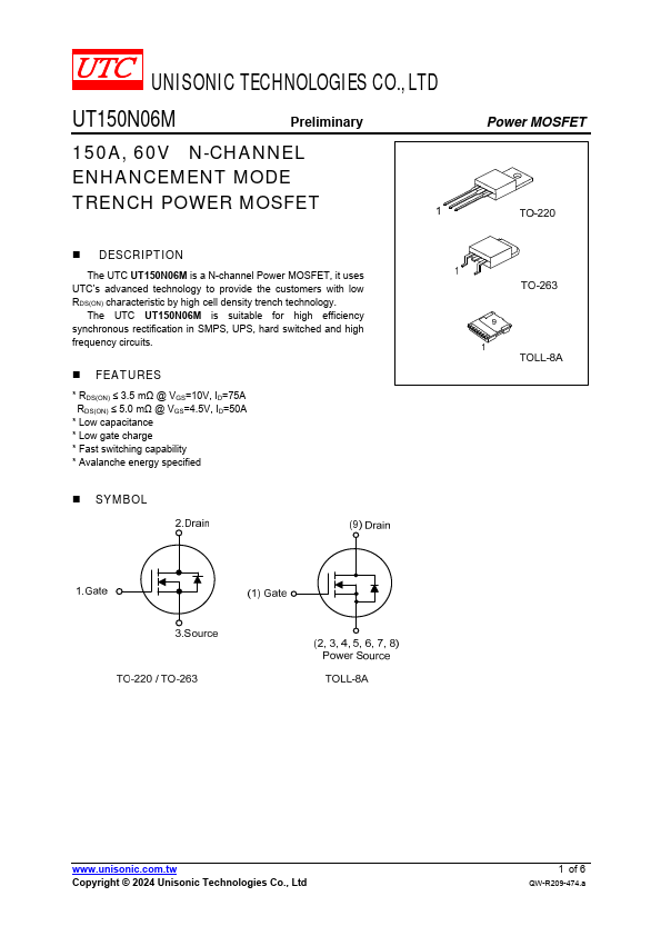 UT150N06M