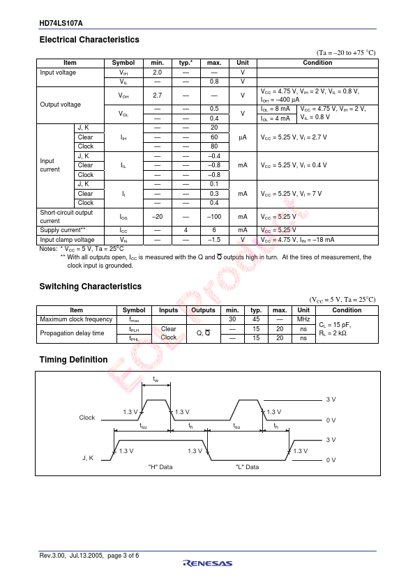 HD74LS107AP