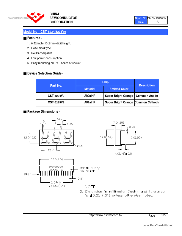 CST-5235V9