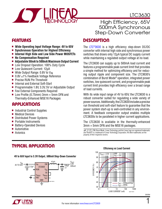 LTC3630