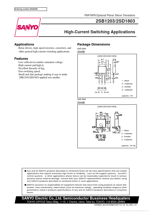 2SD1803