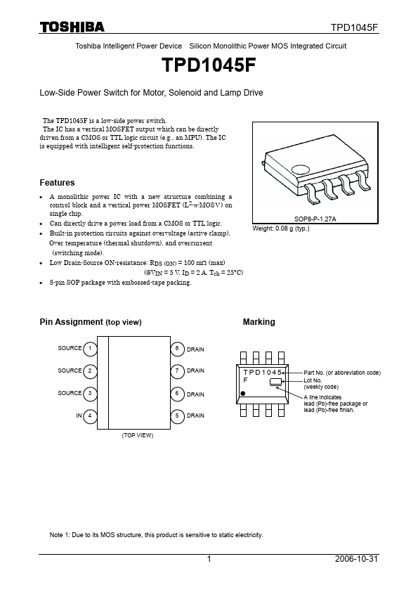 TPD1045F