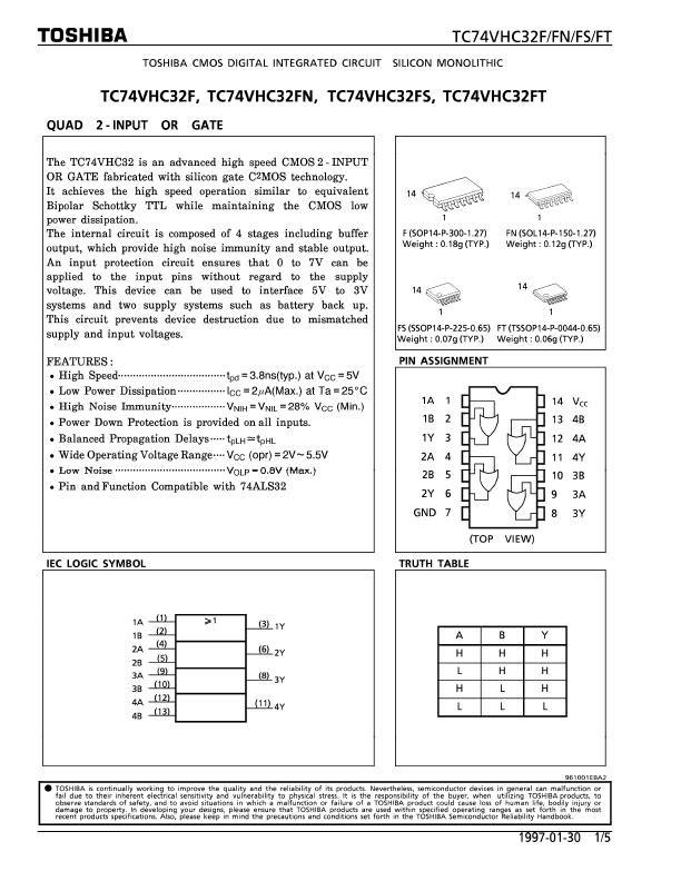 TC74VHC32FS